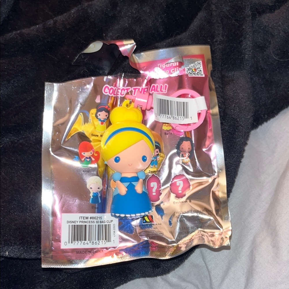 Disney Princess Figural Bag Clip-Cinderella